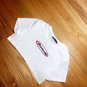 “ATTITUDE” super crop top